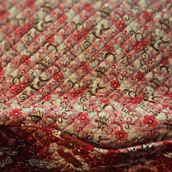 Stephanie Dawn Large Quilted Shoulder Bag Tote lots of pockets EUC - Picture 5 of 9